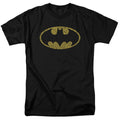 Batman Word Logo Mens T Shirt Black Officially Licensed
