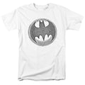 Batman Knight Knockout Mens T Shirt White Officially Licensed