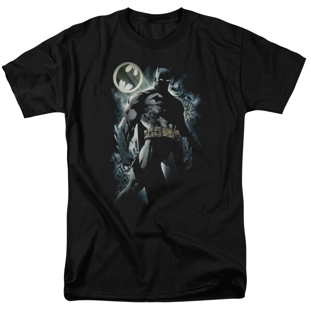Batman The Knight Mens T Shirt Black Officially Licensed