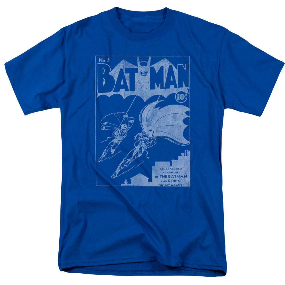 Batman Issue 1 Cover Mens T Shirt Royal Blue Officially Licensed