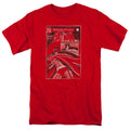 Batman Doa Cover Mens T Shirt Red Officially Licensed