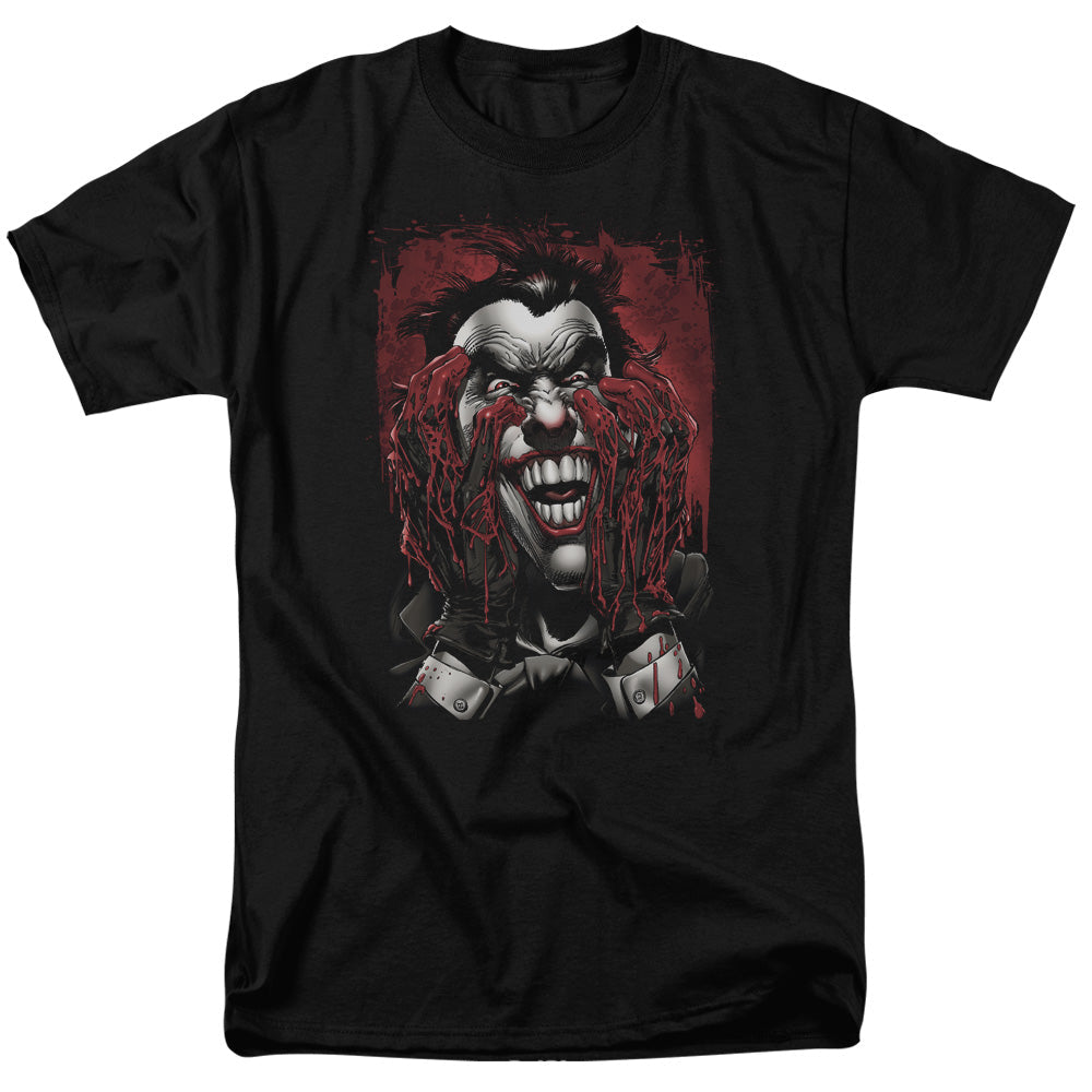 Batman Blood In Hands Mens T Shirt Black Officially Licensed