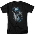 Batman Bat Crash Mens T Shirt Black Officially Licensed