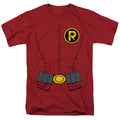 Batman New Robin Uniform Mens T Shirt Cardinal Officially Licensed