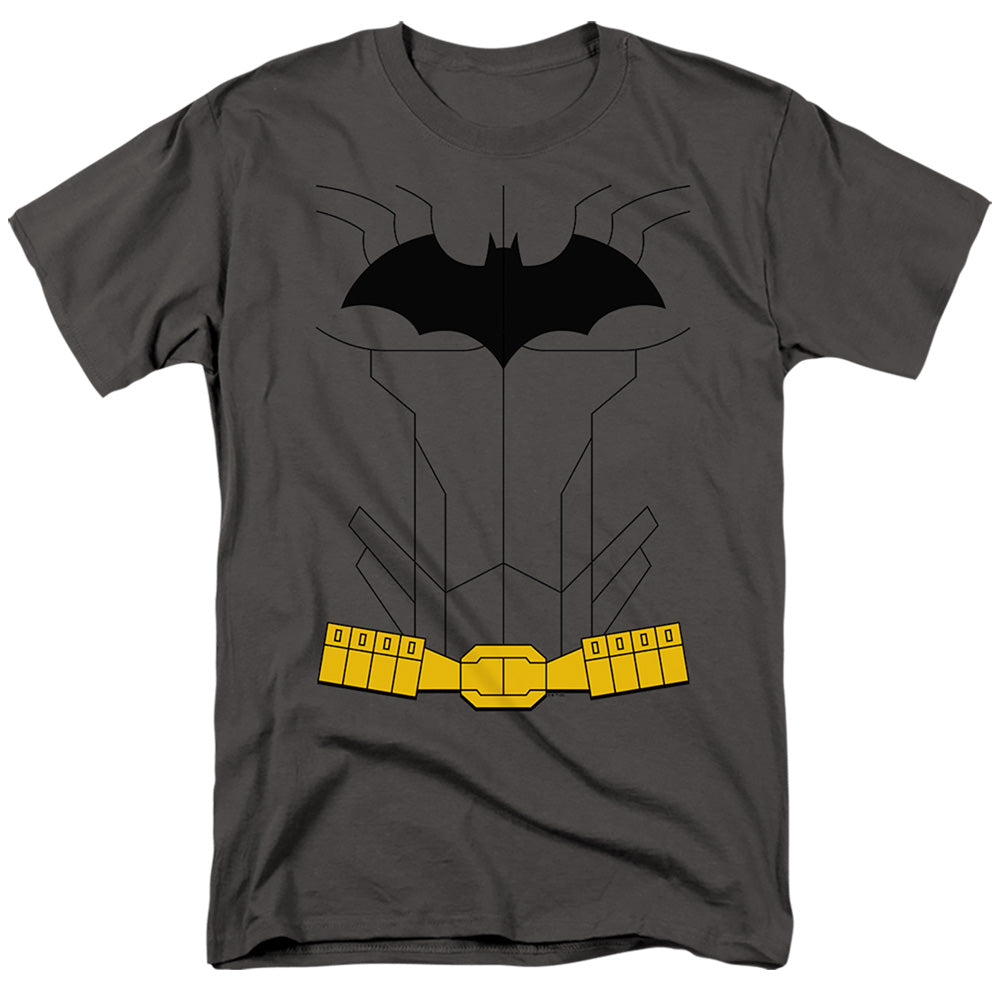 Batman New Batman Uniform Mens T Shirt Silver Officially Licensed