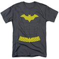 Batman New Batgirl Uniform Mens T Shirt Charcoal Officially Licensed