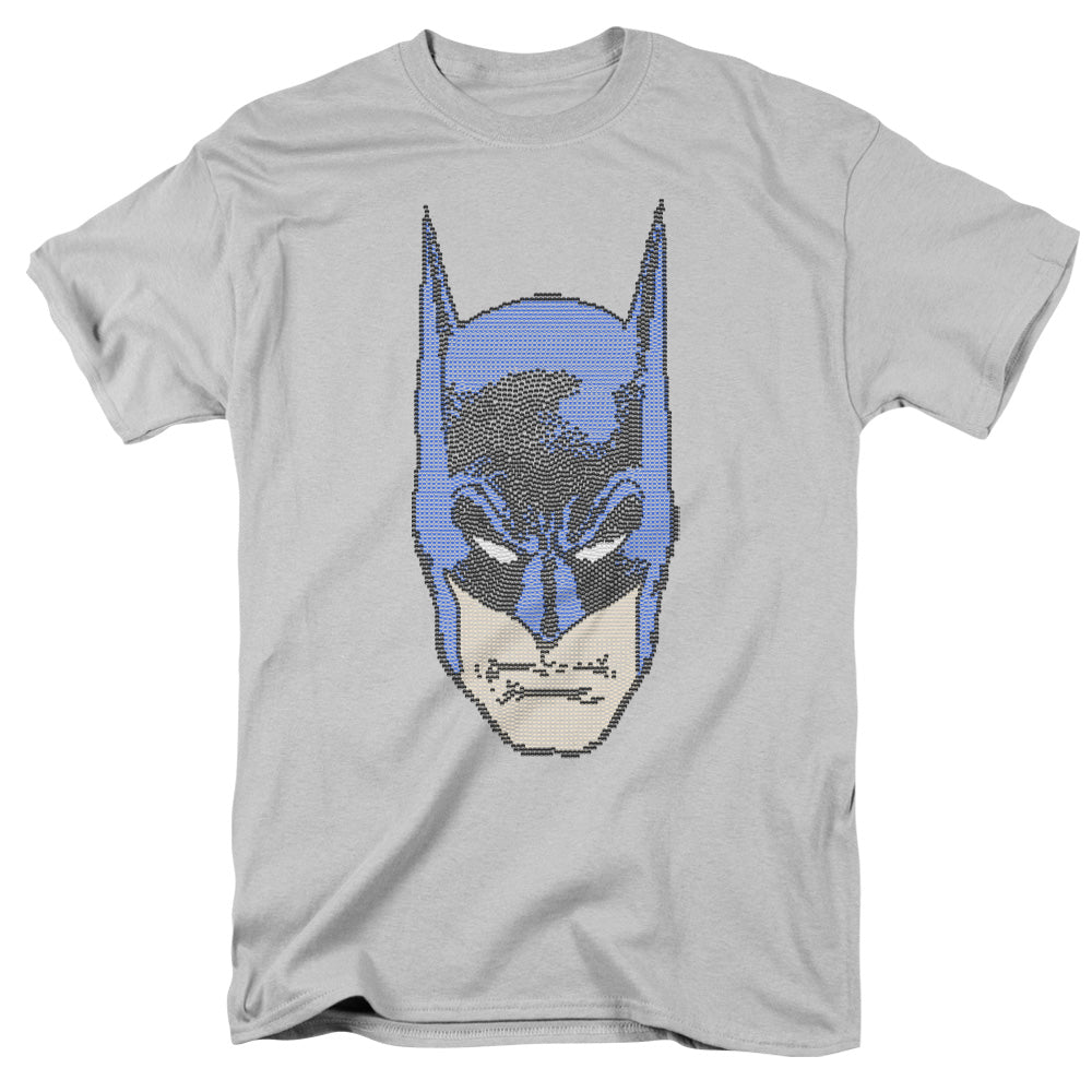 Batman Bitman Mens T Shirt Silver Officially Licensed