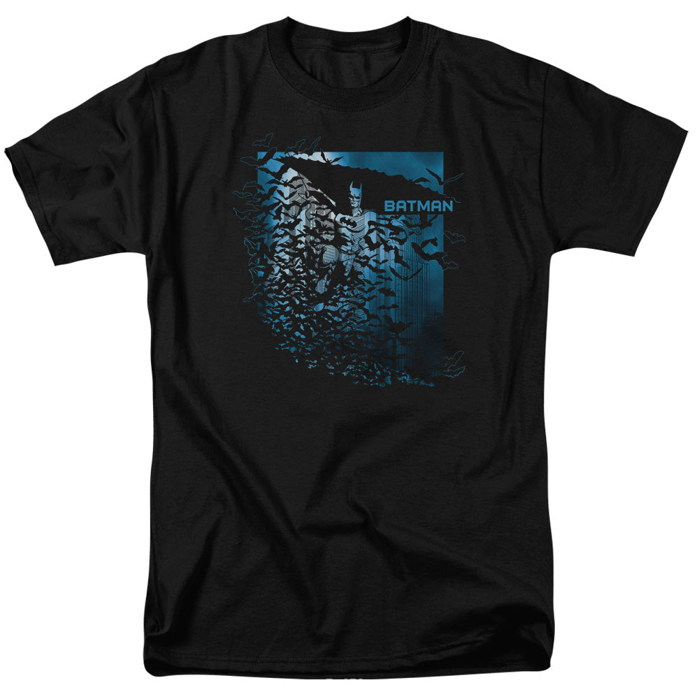 Batman Bat Among Bats Mens T Shirt Black Officially Licensed