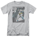 Batman Bat Origins Mens T Shirt Athletic Heather Officially Licensed