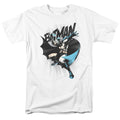 Batman Batarang Throw Mens T Shirt White Officially Licensed
