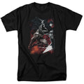 Batman Sparks Leap Mens T Shirt Black Officially Licensed