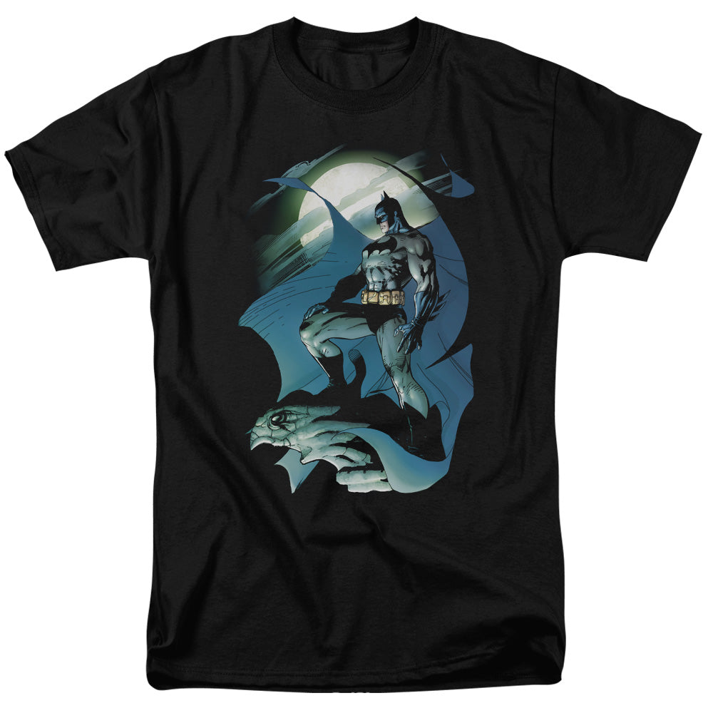 Batman Glow Of The Moon Mens T Shirt Black Officially Licensed