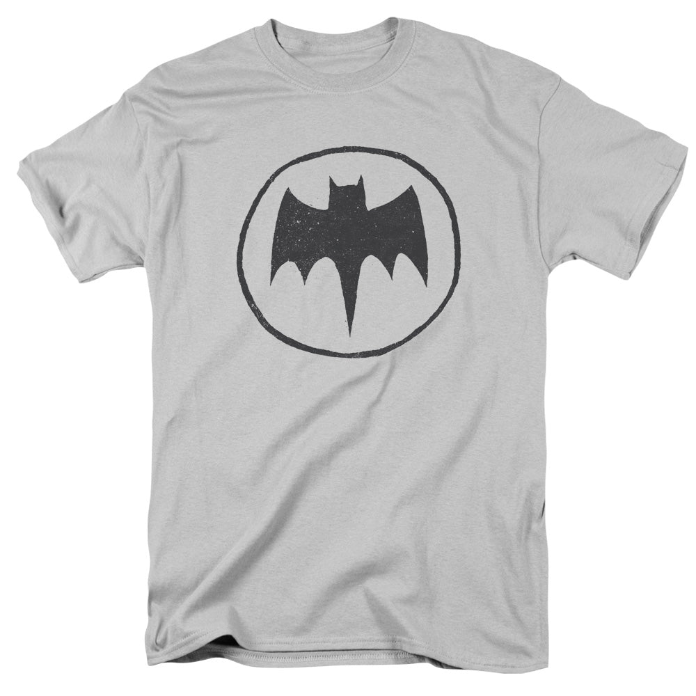 Batman Handywork Mens T Shirt Silver Officially Licensed
