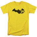 Batman 75 Logo Mens T Shirt Yellow Officially Licensed