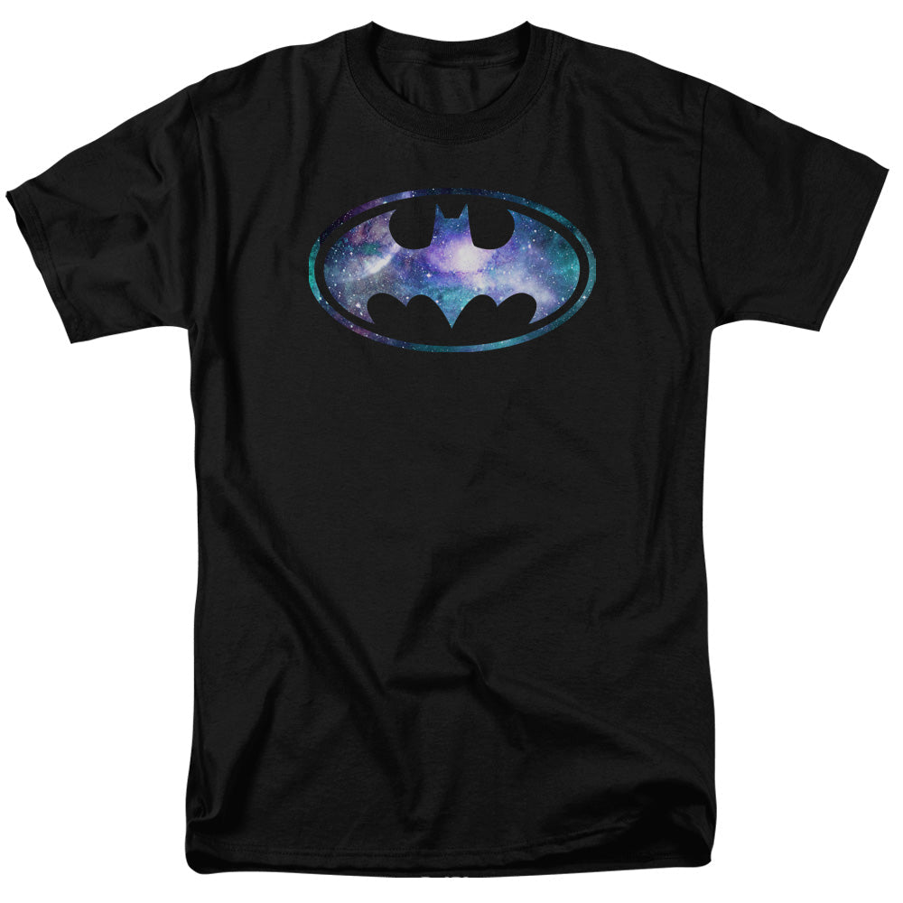 Batman Galaxy 2 Signal Mens T Shirt Black Officially Licensed