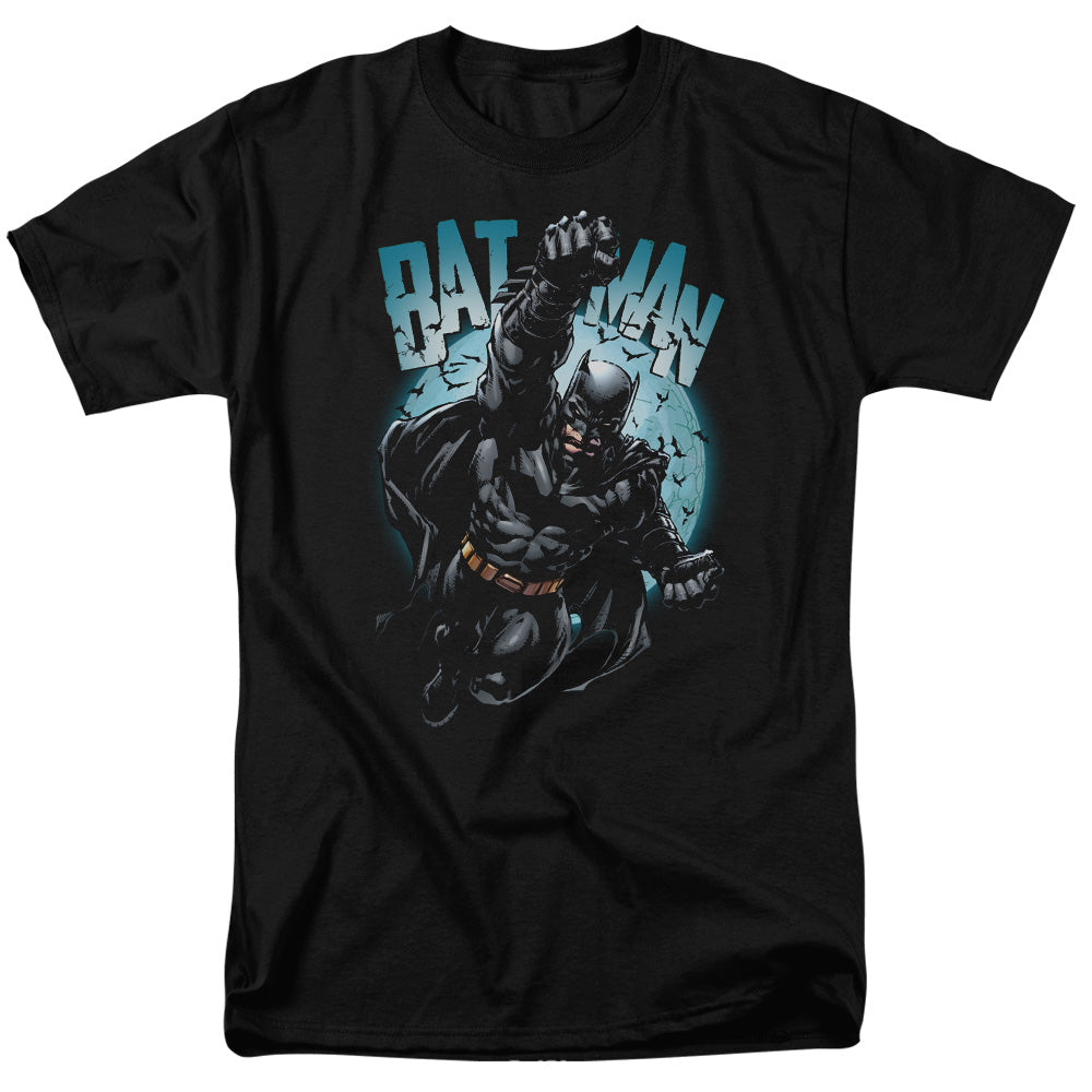 Batman Moon Knight Mens T Shirt Black Officially Licensed