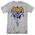 Batman Vintage Run Mens T Shirt Athletic Heather Officially Licensed