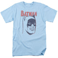 Batman Crayon Man Mens T Shirt Light Blue Officially Licensed