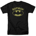 Batman Over Symbol Mens T Shirt Black Officially Licensed