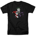 Batman Joker & Harley Mens T Shirt Black Officially Licensed