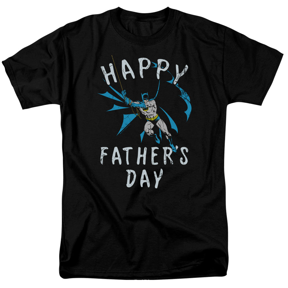 Batman Fathers Day Mens T Shirt Black Officially Licensed
