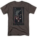 Batman American Batman Mens T Shirt Charcoal Officially Licensed