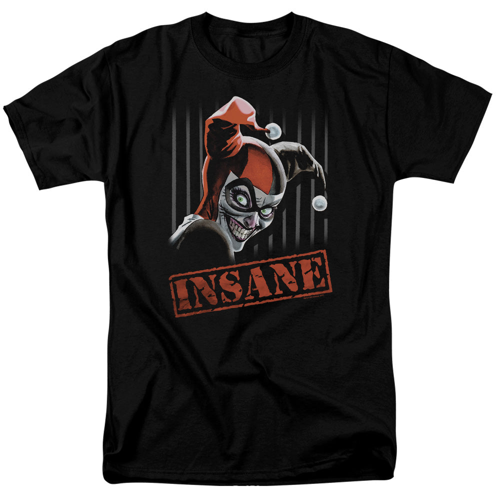 Batman Insane Mens T Shirt Black Officially Licensed