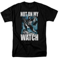 Batman Not On My Watch Mens T Shirt Black Officially Licensed