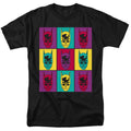 Batman Warhol Batman Mens T Shirt Black Officially Licensed