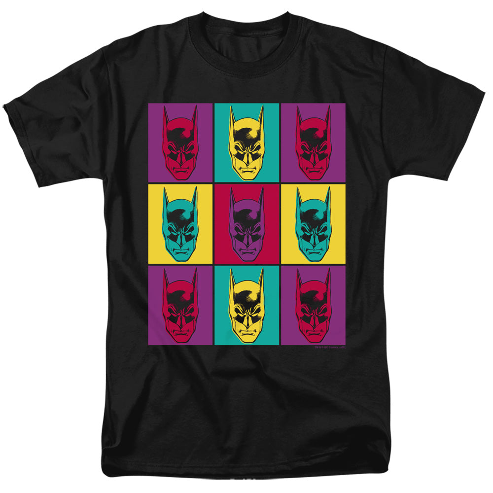 Batman Warhol Batman Mens T Shirt Black Officially Licensed