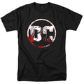 Batman Dc Logo Harley Mens T Shirt Black Officially Licensed