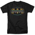 Batman Aztec Fill Mens T Shirt Black Officially Licensed