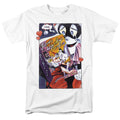 Batman Loves Wacky Fury Mens T Shirt White Officially Licensed