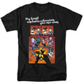 Batman Explode Mens T Shirt Black Officially Licensed
