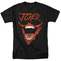 Batman Joker Bat Laugh Mens T Shirt Black Officially Licensed