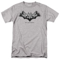 Batman Gotham Shield Mens T Shirt Athletic Heather Officially Licensed