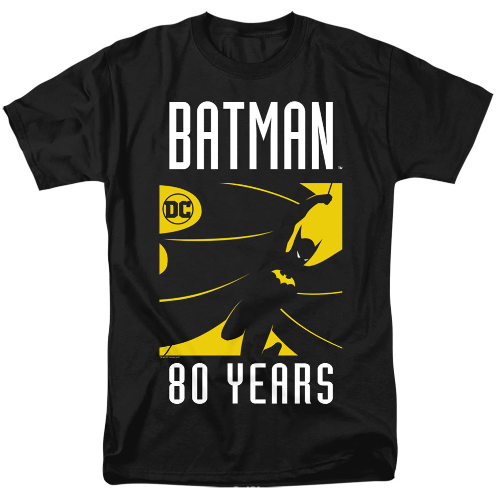 Batman Silhouette Mens T Shirt Black Officially Licensed