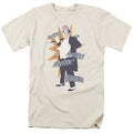 Batman Classic Tv Penguin Mens T Shirt Cream Officially Licensed