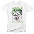 Batman Classic Tv Chaos Reigns Mens T Shirt White Officially Licensed