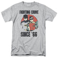 Batman Classic Tv Since 66 Mens T Shirt Athletic Heather Officially Licensed