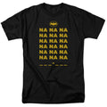 Batman Classic Tv Na Na Na Mens T Shirt Black Officially Licensed