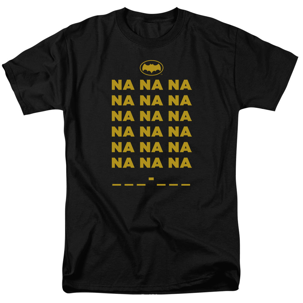 Batman Classic Tv Na Na Na Mens T Shirt Black Officially Licensed