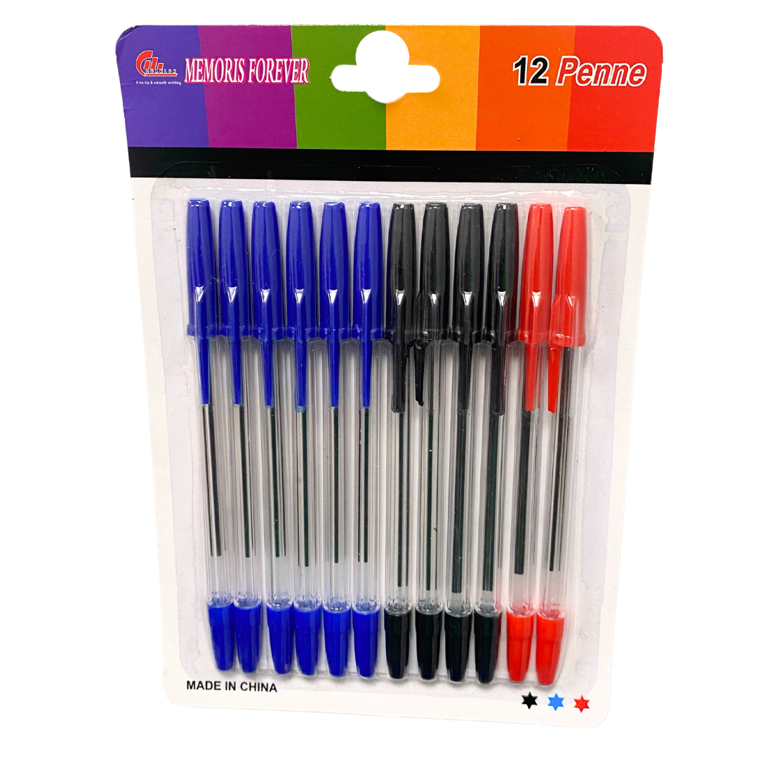 Bolígrafos Memories Forever 12 pk