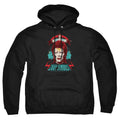 David Bowie Ziggy Heads Mens Hoodie Black