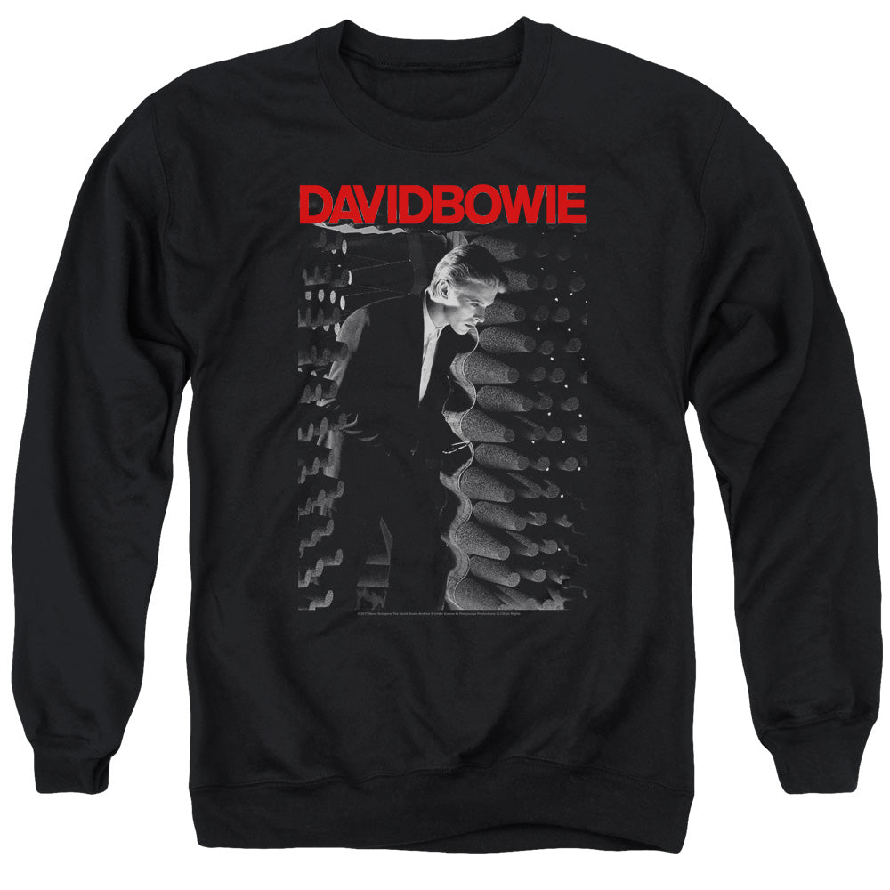 David Bowie Station To Station Mens Crewneck Sweatshirt Black Officially Licensed