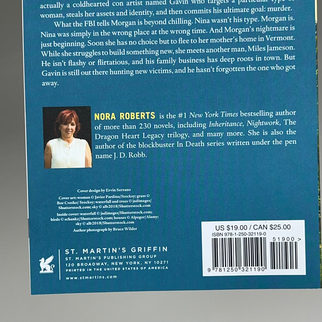 IDENTITY by Nora Roberts - Thrilling Story Bestseller Soft Cover
