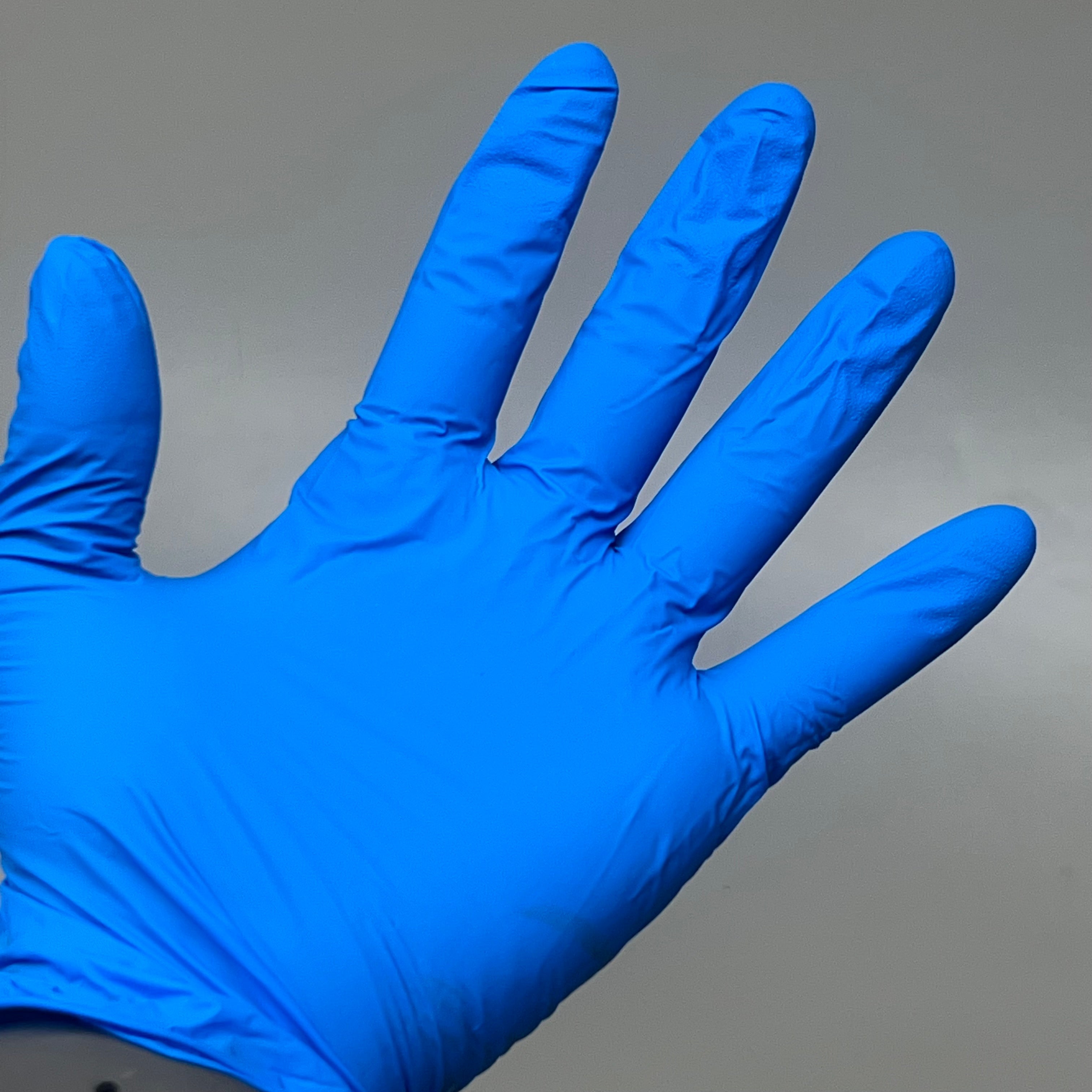 AMBITEX (100 Gloves) Nitrile Exam Gloves, Powder Free Size S N400 Series Blue