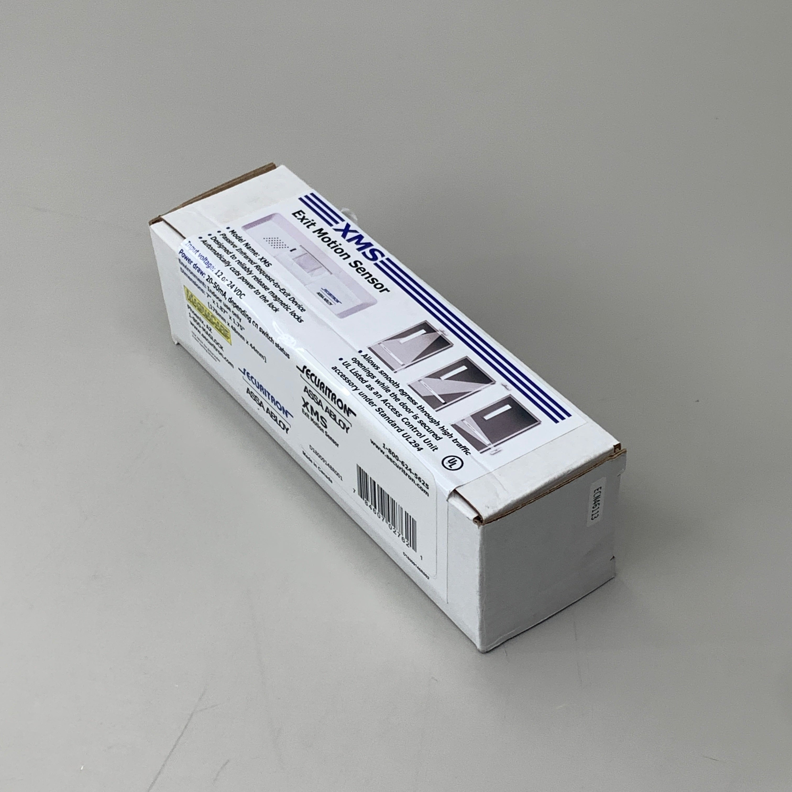 SECURITRON Exit Motion Sensor Adjustable Time Relock XMS PIR