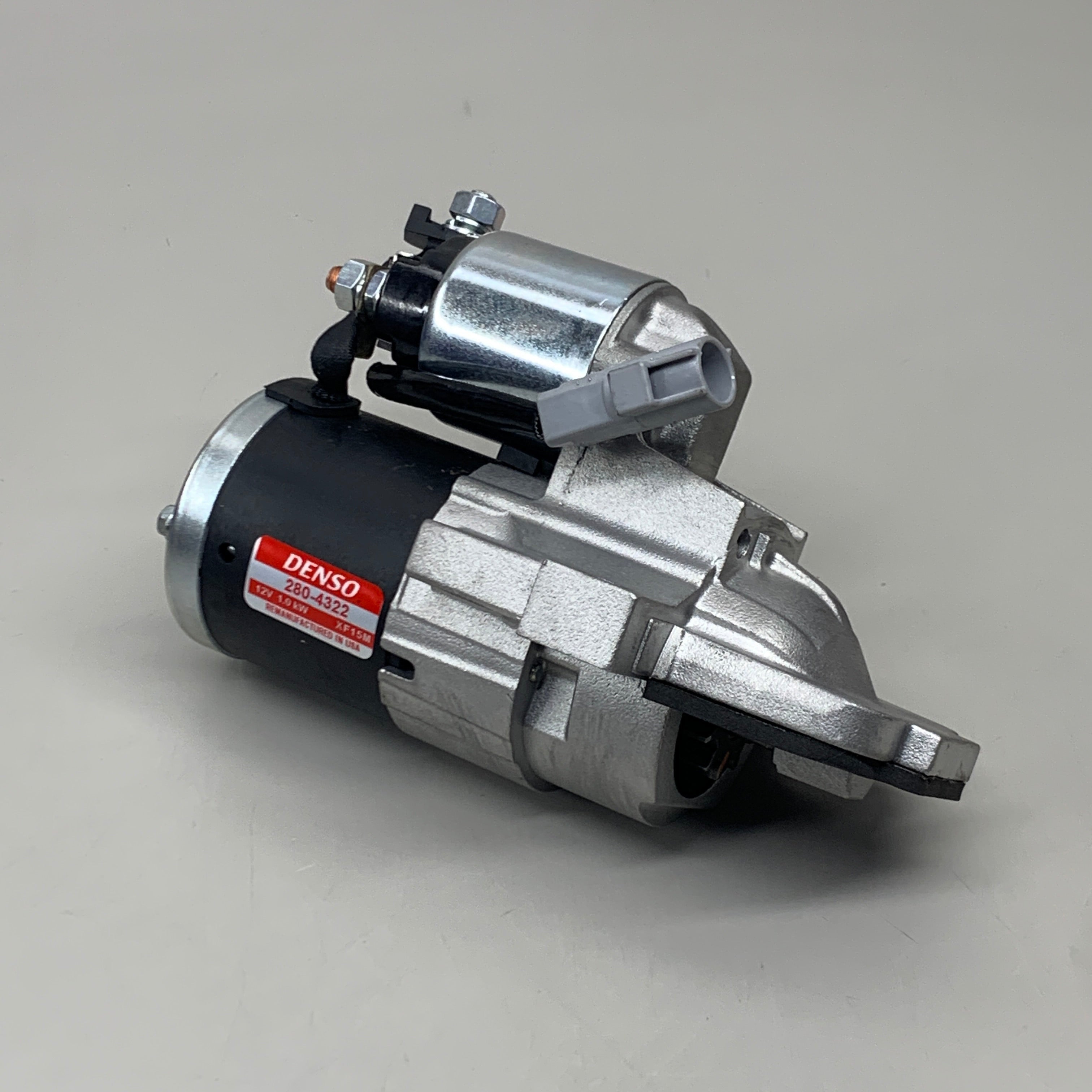DENSO First Time Fit Starter Motor 1.0 Kilowatt 16623 (Remanufactured) 280-4322