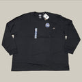 DICKIES Heavyweight Fabric Long Sleeve Pocket T-Shirt Men's Sz 3XL Black